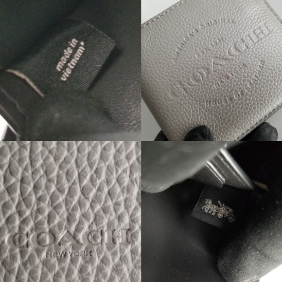 COACH Men's Billfold wallet - Picture 4 of 16